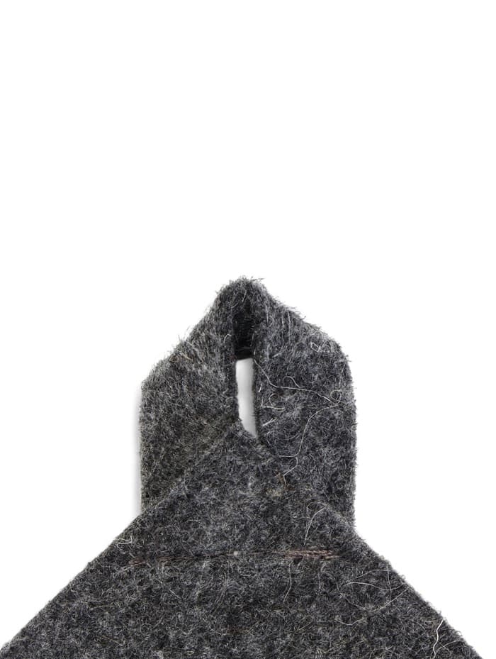 Коврик - сидушка для бани и сауны «С Новым Годом!», полиэфир 70%, шерсть 30%, «Добропаровъ»