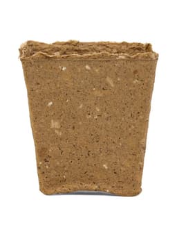 Горшок для рассады, 700 мл, 9.5×9.5×10 см, торф, набор 20 шт.