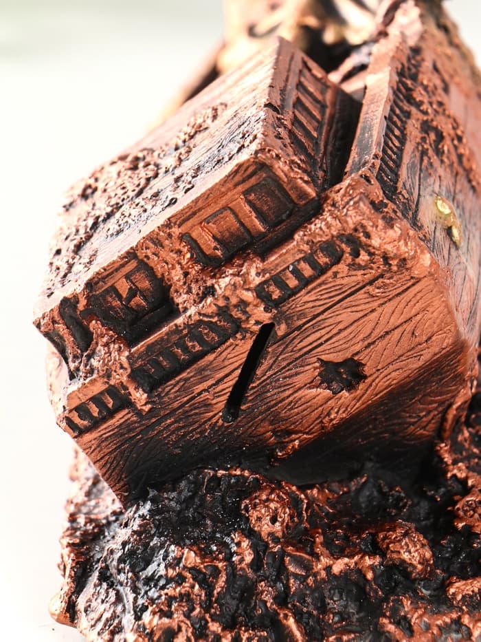 Копилка для денег «Корабль Сокровищ», гипс, 11×25×14 см