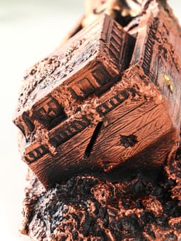 Копилка для денег «Корабль Сокровищ», гипс, 11×25×14 см