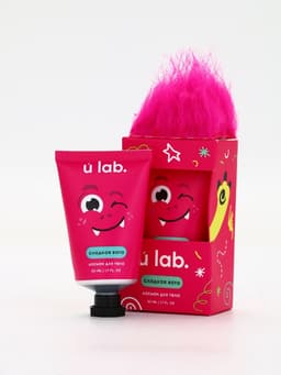 Лосьон для тела детский «Монстрики», аромат сладкая вата, ULAB