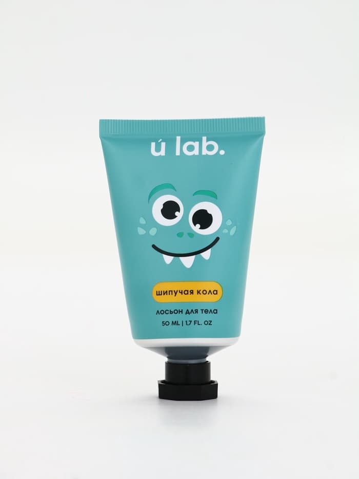 Лосьон для тела детский «Монстрики», аромат шипучая кола, ULAB