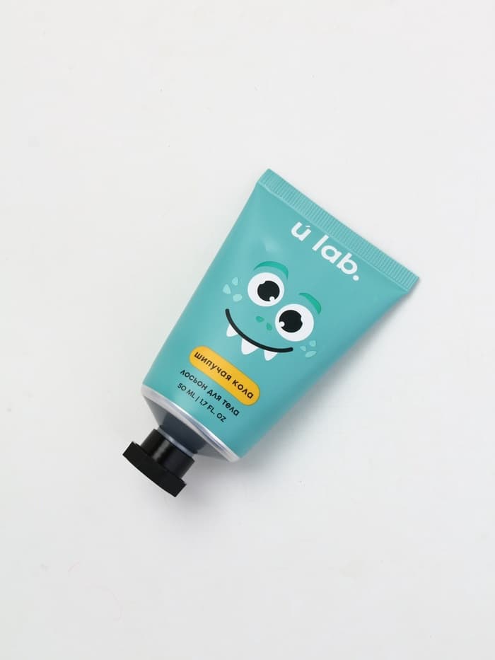 Лосьон для тела детский «Монстрики», аромат шипучая кола, ULAB