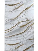 Кухонный фартук на стену «Плитка Рецциато 543», 4000×600 мм, цвет серый/золотой/металлик