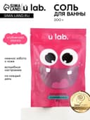 Соль для ванны «Монстрики», 200 г, аромат клубничная жвачка, ULAB