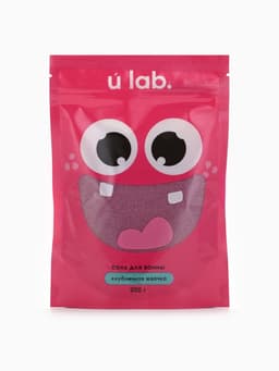 Соль для ванны «Монстрики», 200 г, аромат клубничная жвачка, ULAB