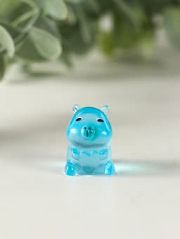 Набор фигурок флуоресцентные «Капибары», 6 шт., полистоун, 1.7×2 см