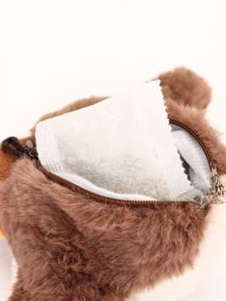 Интерактивная игрушка для животных «Воробей», коричневая