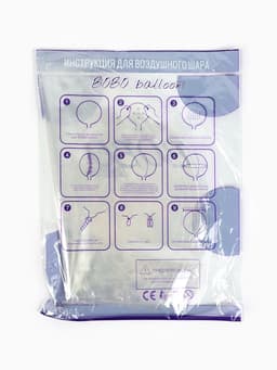 Воздушные шары полимерные 36" Deco Bubble Сфера, 10 шт.