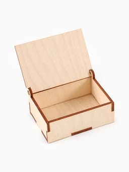 Коробка подарочная деревянная «Не разбавляй» 8.5×6×3.5 см