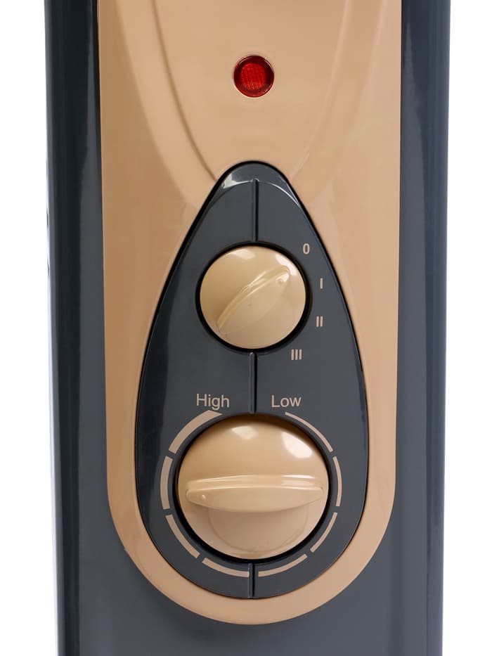 Обогреватель ENGY EN-2405 Loft, масляный, 1000 Вт, 5 секций, 3 уровня мощности