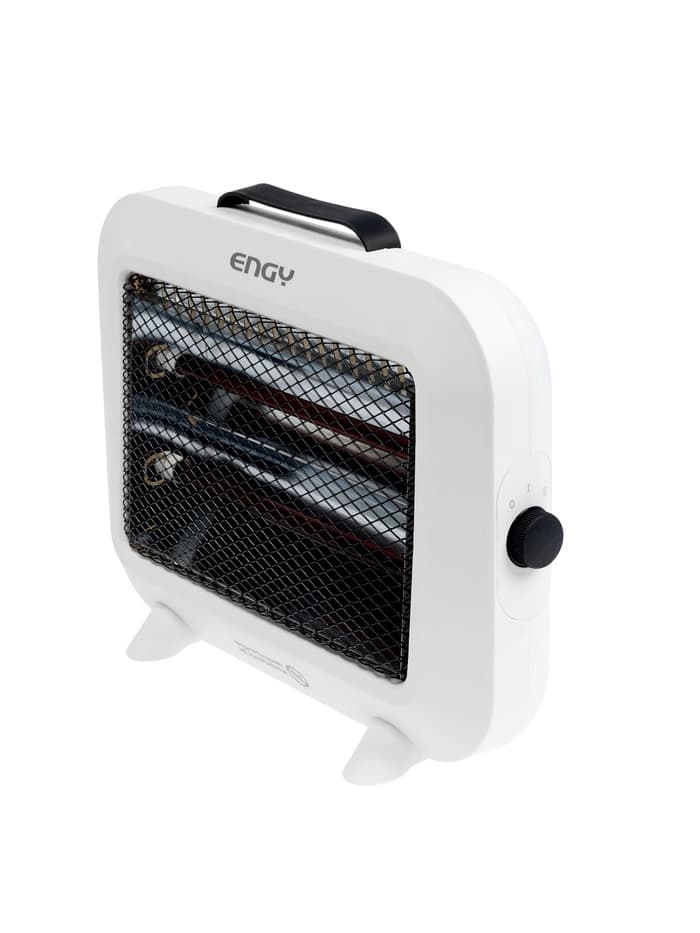 Обогреватель ENGY EN-502 mini, кварцевый, 800 Вт, до 15 м², 2 режима работы, механический термостат
