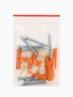 Настенная перфорированная панель ДСП односторонняя, 90×0.6×30 см, шаг 2.5 см, белая