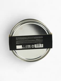 Подарочный новогодний набор в железной банке «Черная икра» : чай 50 г, монпансье 100 г, варенье 30 г, открытка