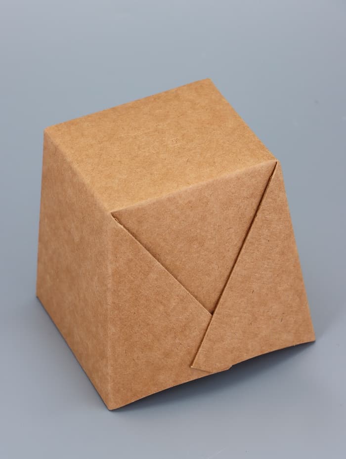 Коробка крафтовая для лапши вок, 7.5×6.6×9.3 см