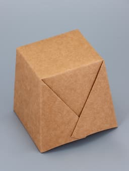 Коробка крафтовая для лапши вок, 7.5×6.6×9.3 см