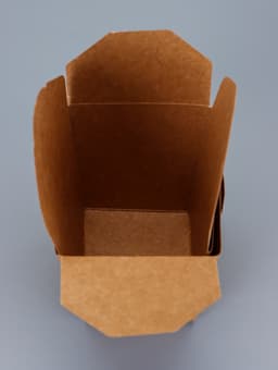 Коробка крафтовая для лапши вок, 7.5×6.6×9.3 см