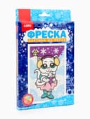 Фреска из песка «Белоснежная кошечка», набор для творчества