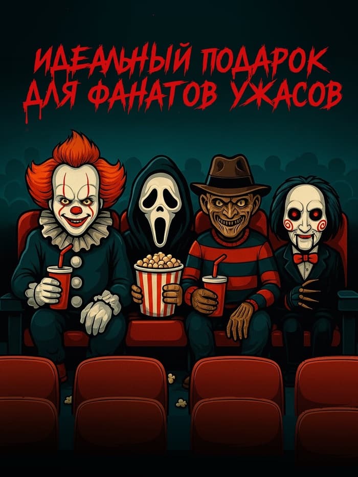 Адвент-календарь «Жуткие герои», 14 окошек с подарками