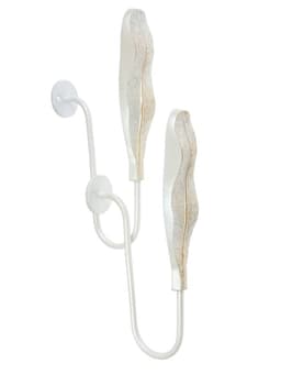 Держатель для штор CAPPIO KS040, белый с золотом, набор 2 шт.