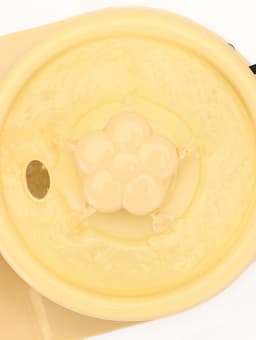 Фонтан для животных с миской «Пижон», 34×17.5×11.5 см, бежевый