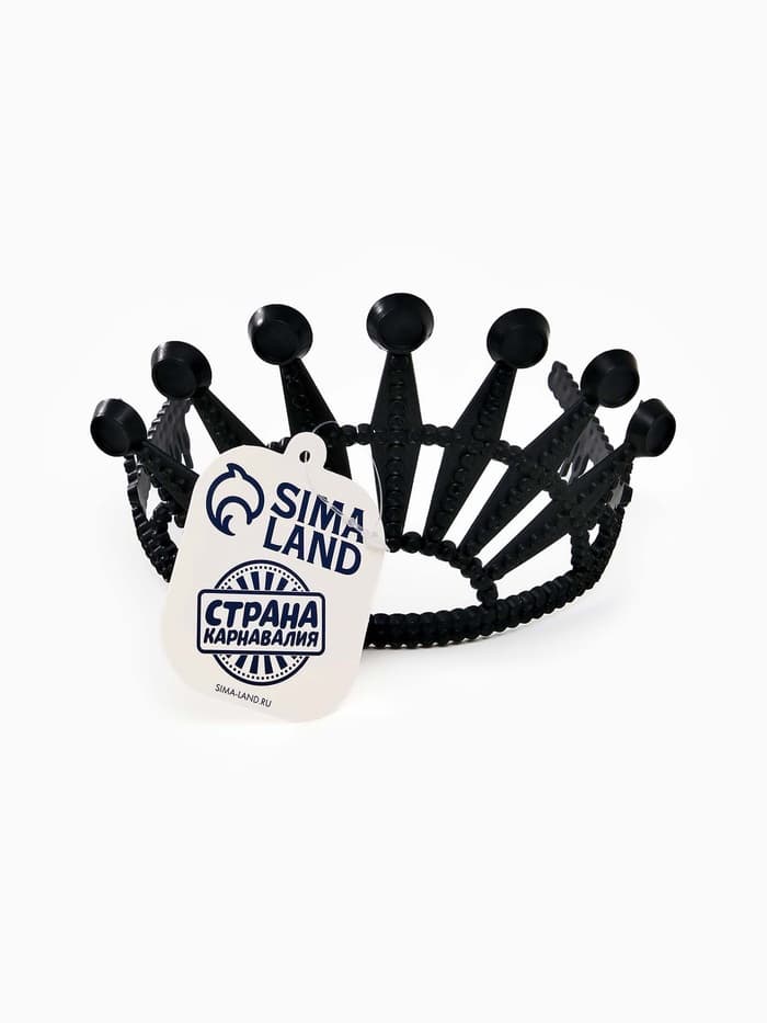 Корона для девочки «Чёрный лебедь»