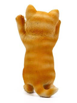 Садовая фигура из полистоуна «Котёнок», 19×11×9 см