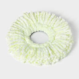 Насадка для швабры с отжимом - центрифугой Доляна, длина нитей 10 см, микрофибра, МИКС