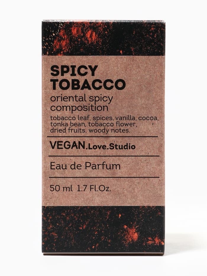Парфюмерная вода женская Vegan Love Studio Spicy Tobacco, 50 мл (по мотивам Tobacco Vanille (Tom Ford)