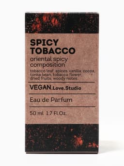 Парфюмерная вода женская Vegan Love Studio Spicy Tobacco, 50 мл (по мотивам Tobacco Vanille (Tom Ford)