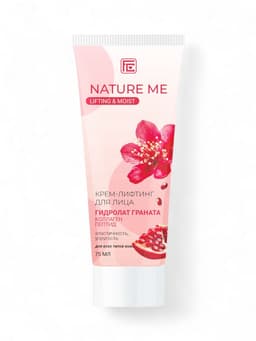 Крем-лифтинг для лица NATURE ME с гидролатом граната, 75 мл
