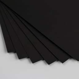 Лист для фотоальбома чёрный, плотность 250 г, набор 30 шт., 26×26 см