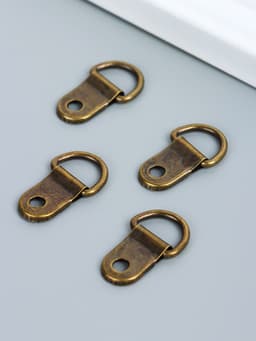 Подвес для фоторамки, картины, набор 30 шт., металл, 2.5×1.5 см