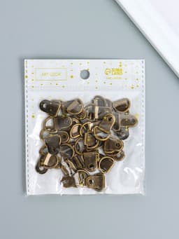 Подвес для фоторамки, картины, набор 30 шт., металл, 2.5×1.5 см