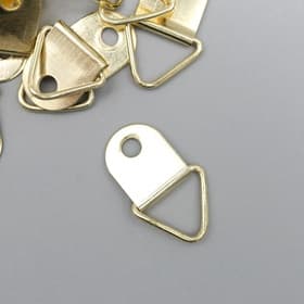 Подвес для фоторамки, картины, металл под золото, набор 40 шт., 2×1.3 см