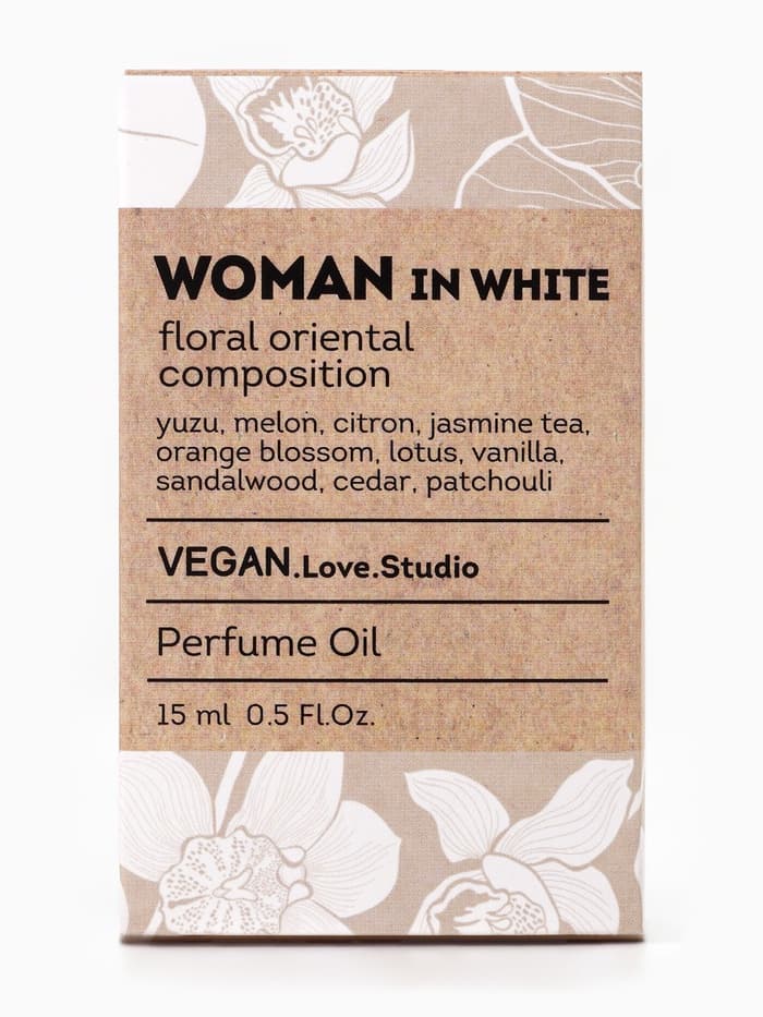 Парфюмерное масло женское VEGAN.Love.Studio Woman In White, 15 мл (по мотивам Donna Trussardi (Trussardi)
