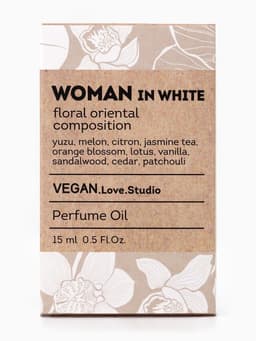 Парфюмерное масло женское VEGAN.Love.Studio Woman In White, 15 мл (по мотивам Donna Trussardi (Trussardi)