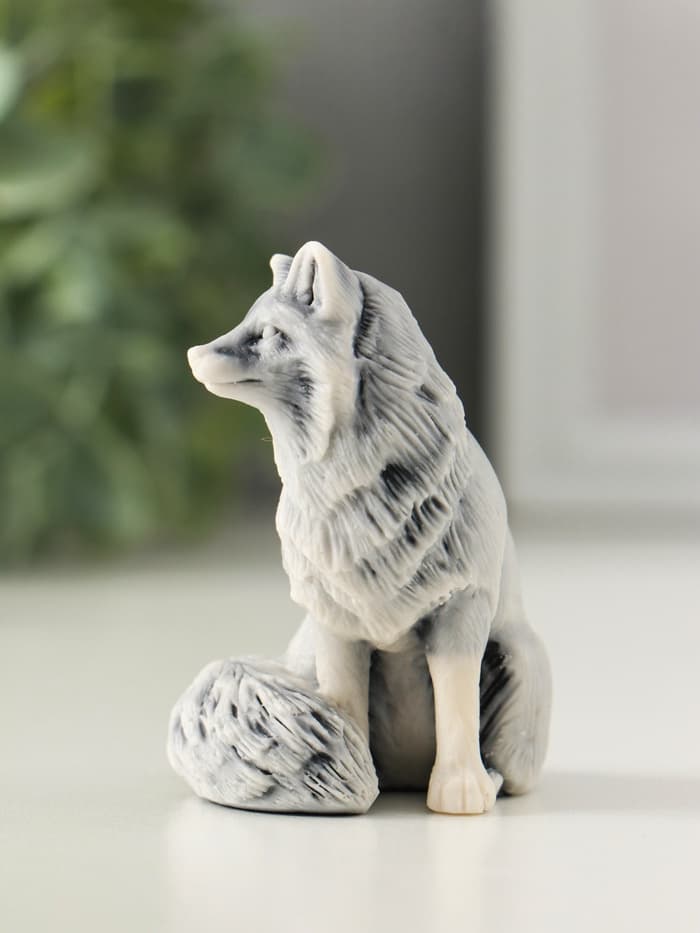 Фигурка «Лисичка сидящая», 6.2 см