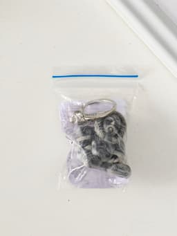 Брелок для ключей на кольце «Хант с трубкой маленький», 3.5 см