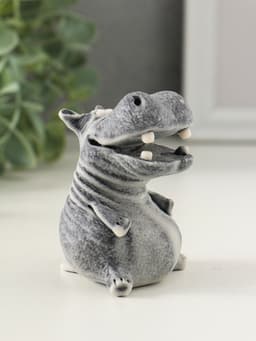 Фигурка «Бегемот сидит», 7 см