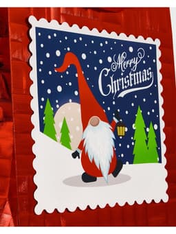 Набор подарочных пакетов 2 шт., металлизированные «Новый год», 25×30.5×12.5 см