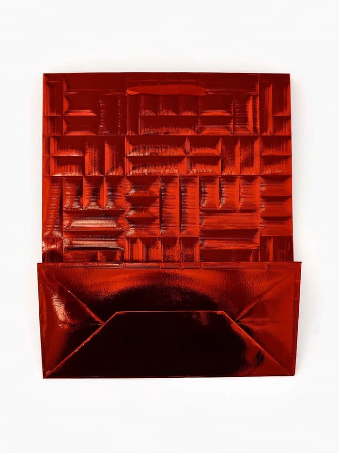 Набор подарочных пакетов 2 шт., металлизированные «Новый год», 25×30.5×12.5 см