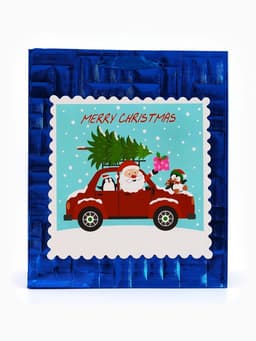 Набор подарочных пакетов 2 шт., металлизированные «Новый год», 25×30.5×12.5 см