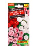 Семена цветов Маргаритка Хризантемовидная, смесь сортов Дв, Ц/П,0,05 г