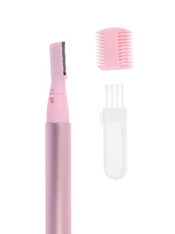 Триммер LEP-05, для бровей, от батареек 1хААА, розовый
