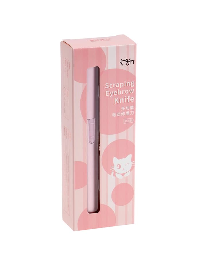 Триммер LEP-05, для бровей, от батареек 1хААА, розовый