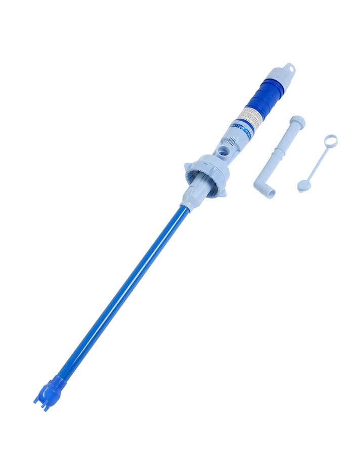 Помпа для воды LWP-01, электрическая, 5 Вт, 1.2 л/мин, от батареек R20, голубая