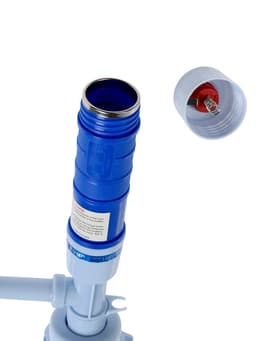 Помпа для воды LWP-01, электрическая, 5 Вт, 1.2 л/мин, от батареек R20, голубая