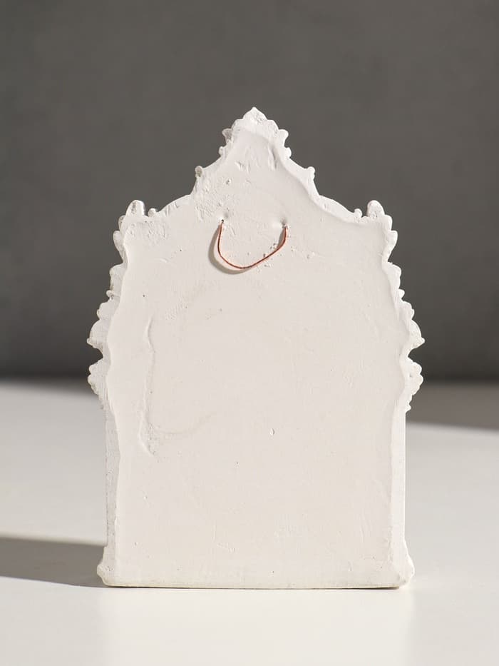 Икона «Николай Чудотворец», с подвесом, 12×8×2 см, гипс