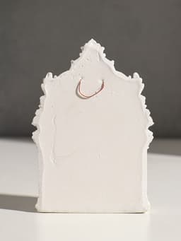 Икона «Николай Чудотворец», с подвесом, 12×8×2 см, гипс